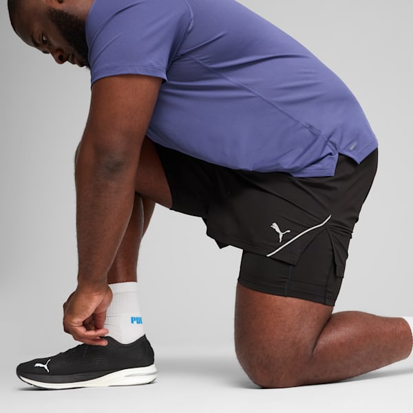 Everyday Running ULTRAWEAVE Men's 2-in-1 5" Shorts, PUMA Black, extralarge